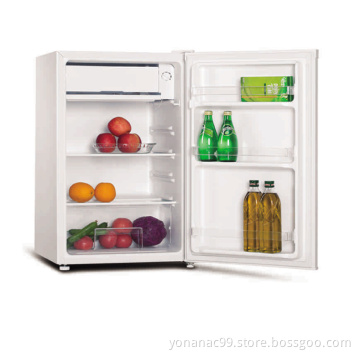92 Liters Mini Fridge with Freezer Compartment